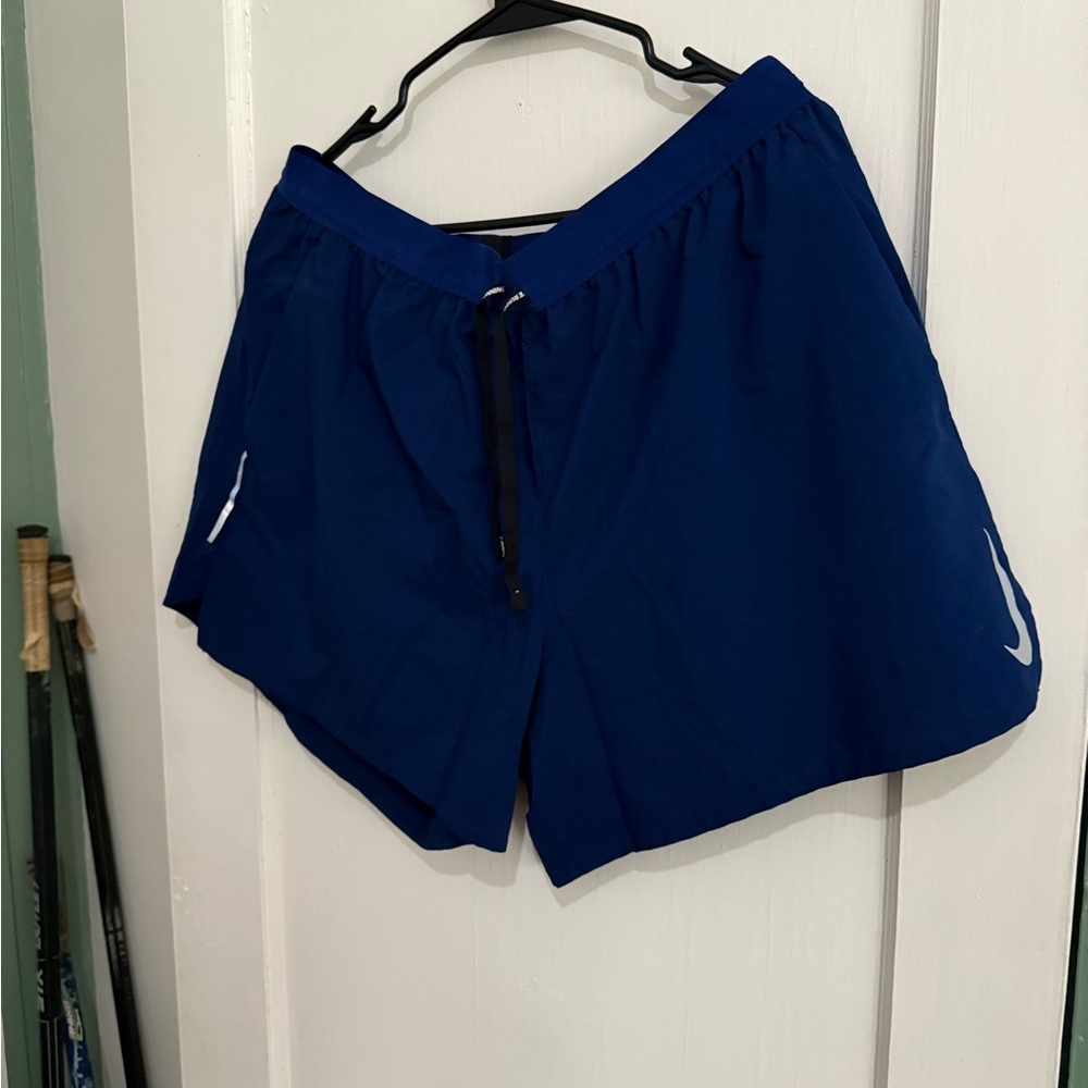 Nike Men's Dri-FIT 5” Blue Running Shorts with Liner